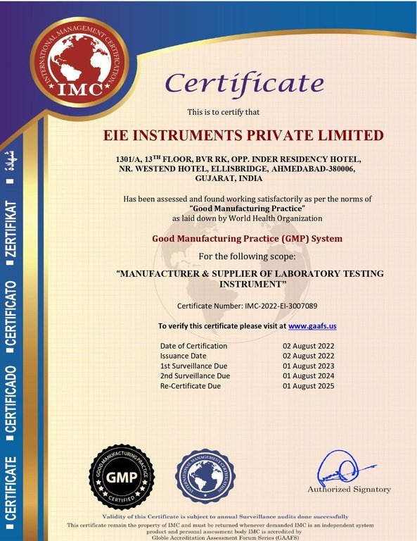 gmp-certificate
