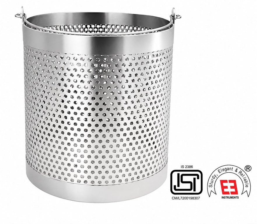 DENSITY BASKET - ISI MARKED - S.S. - 20 X 20 CM