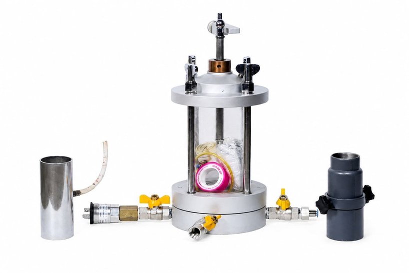 TRIAXIAL CELL - 38MM DIA SOIL SPECIMEN