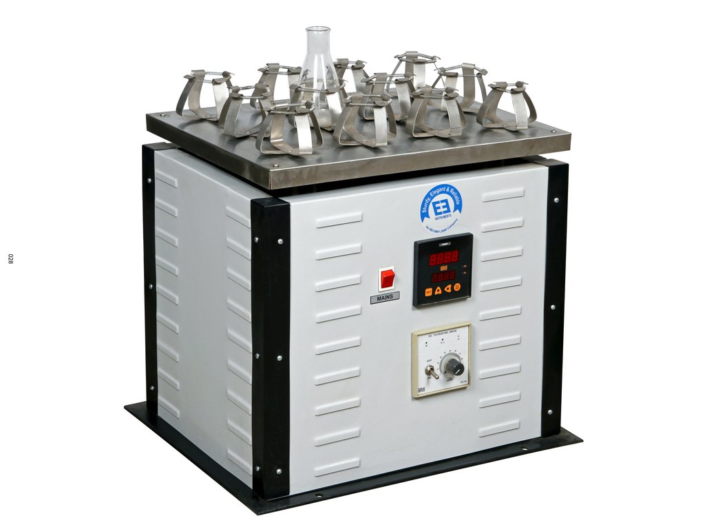 ROTARY SHAKING MACHINE FOR FLASKS