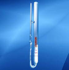 U TUBE GLASS VISCOMETER CANNON MANNING VACUUM USA MAKE -  SIZE NO. 13
